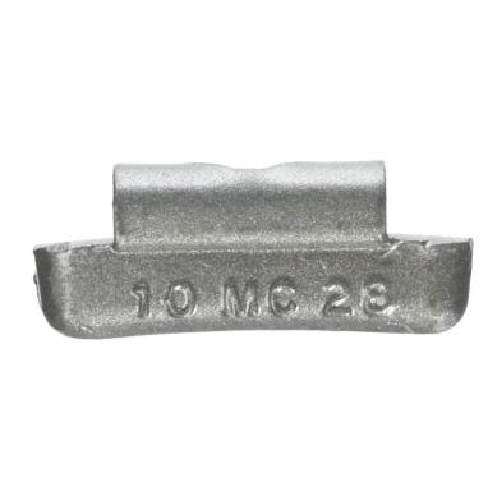 Lead clip on wheel weights