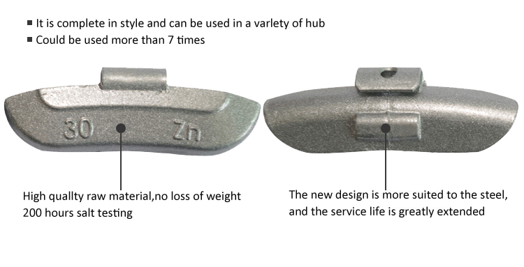 Specification of clamp on wheel weigh