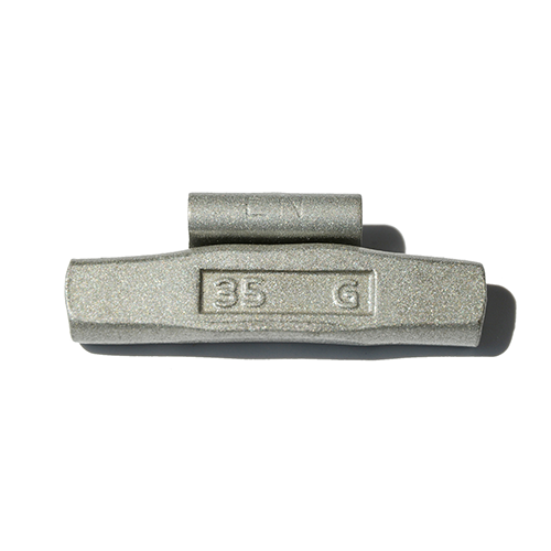 Steel clip on wheel weights