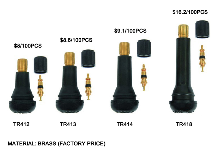 Rubber Tire Valve Stems TR414 -Related products