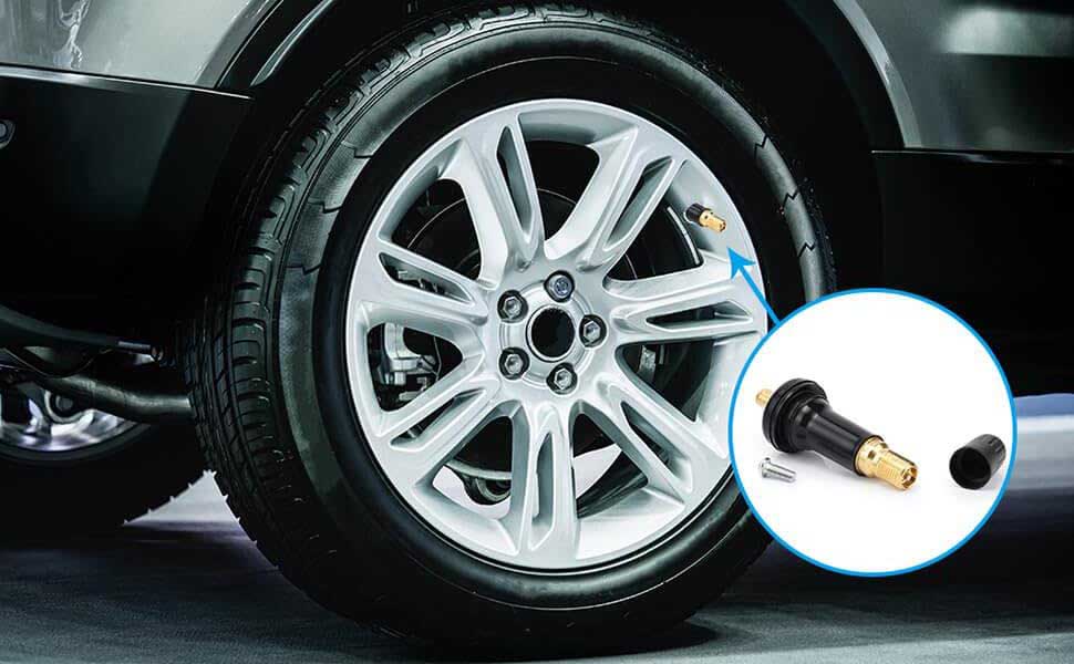 TPMS 01 Tire Valve Stem installation diagram