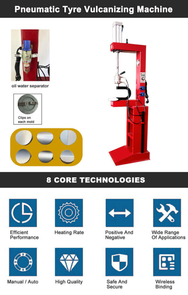 Pneumatic Tyre Vulcanizing Machine Display image