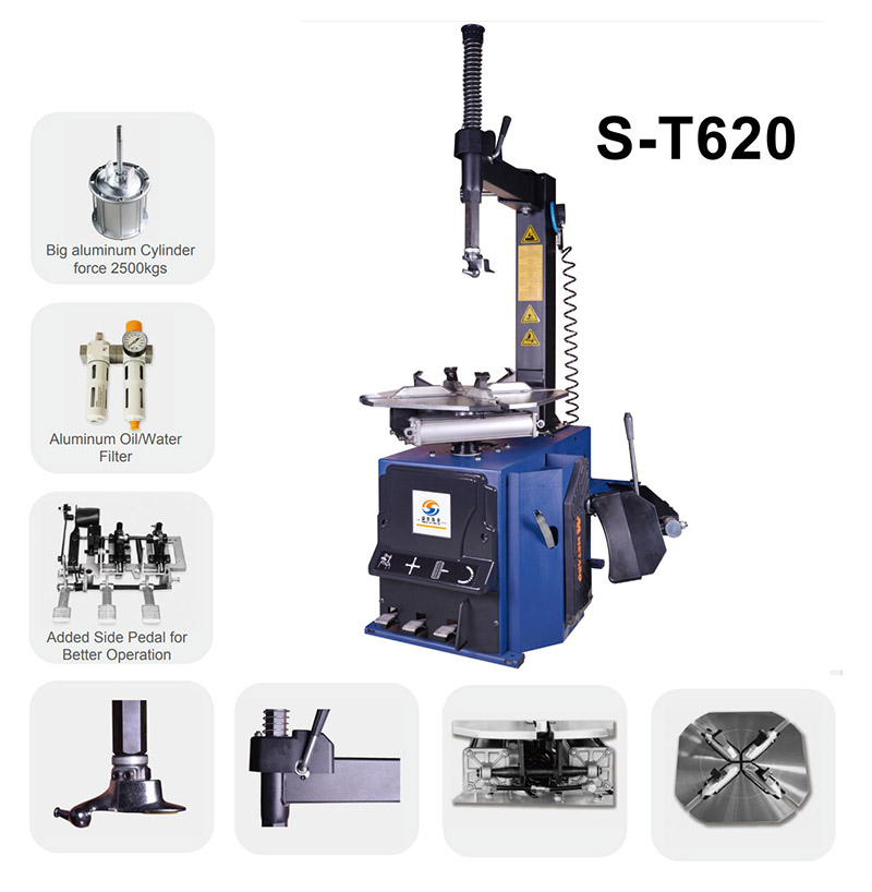 Tire Changer S-620​ Usage diagram