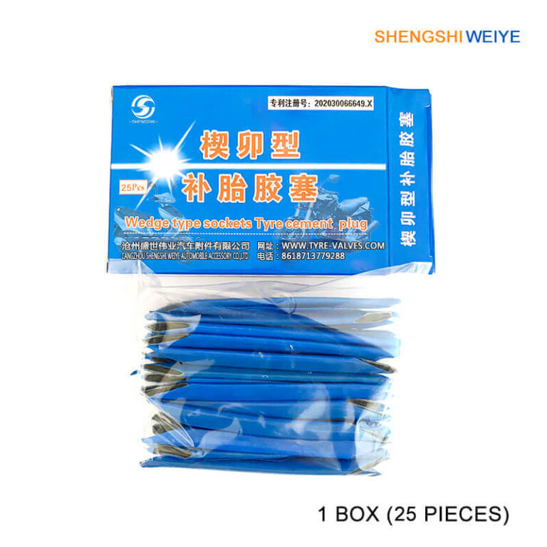 Wedge type sockets tyre cement plug-Package