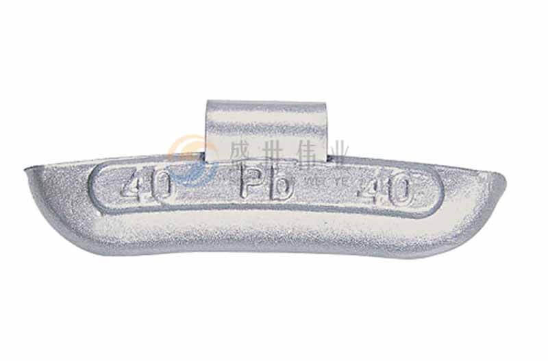 Lead clip on wheel weights S-PB002C