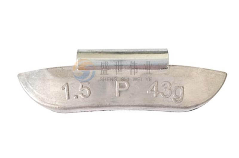 Lead clip on wheel weights S-PB007C