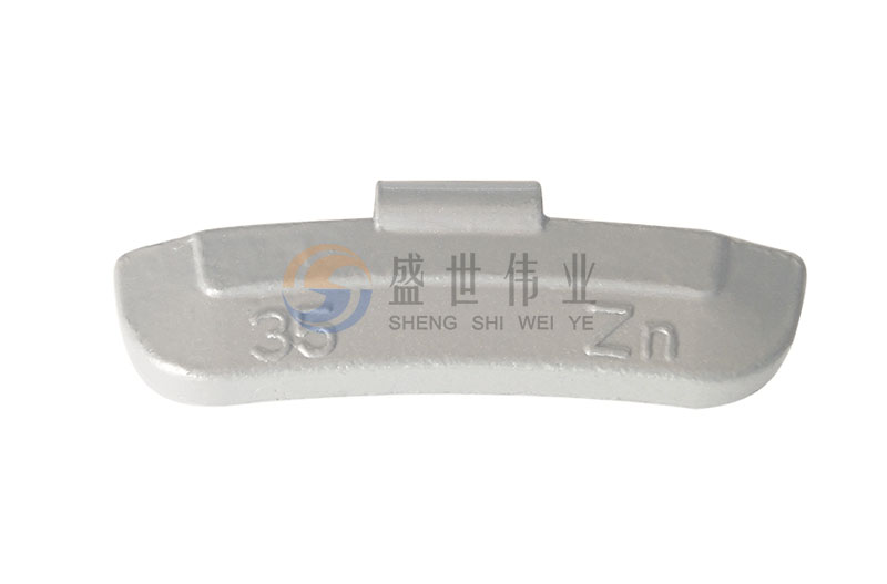 Universal Zinc clip on wheel weights