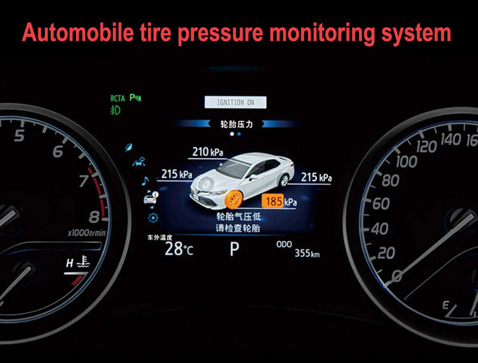 Automobile tire pressure monitoring system